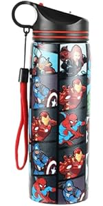 Marvel Official Comic Edition Stainless Steel Water Bottle - 750ml