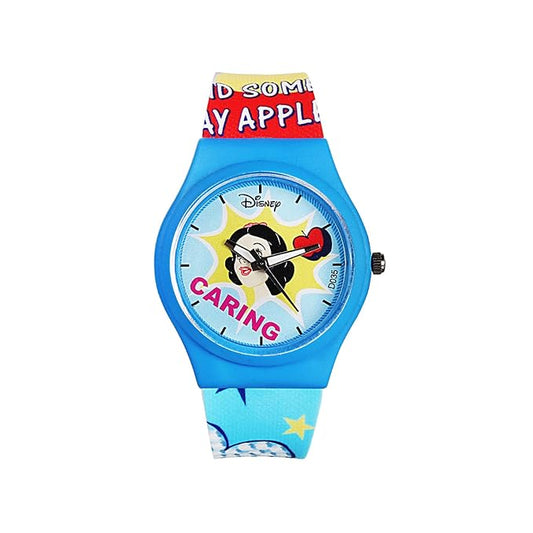 Comiclyfe Disney Princess Kids Analog Watch – Caring Blue Round Dial