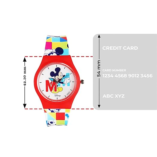 Disney Nylon Mickey Mouse Wrist Watch