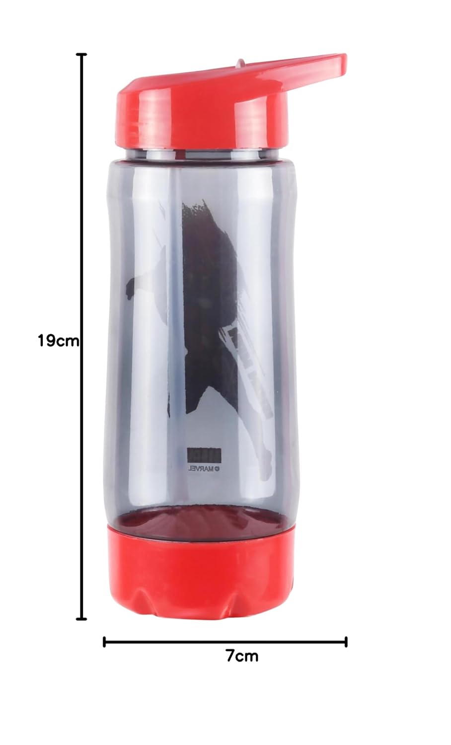 Marvel Avengers Iron Man Kids Water Bottle with Straw