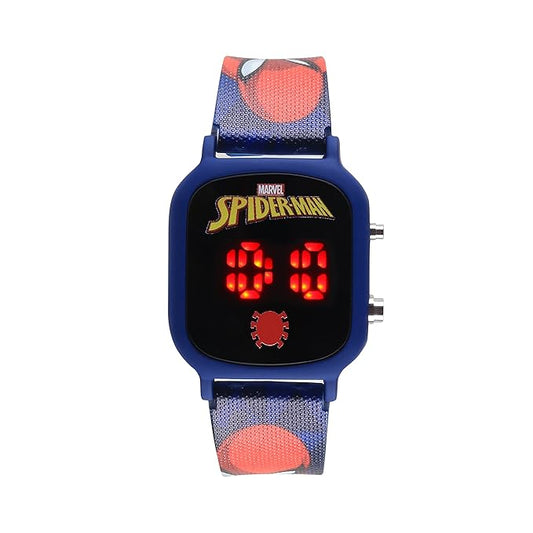 Marvel Spider-Man Kids Digital Watch with LED Display