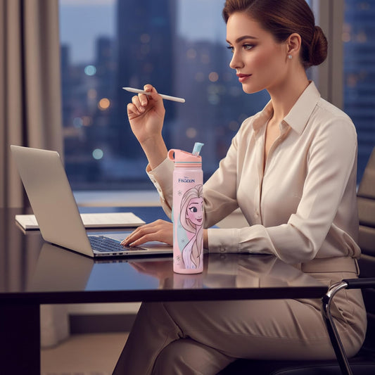 Disney Princess Double Walled Insulated Sipper Water Bottle – 750ml
