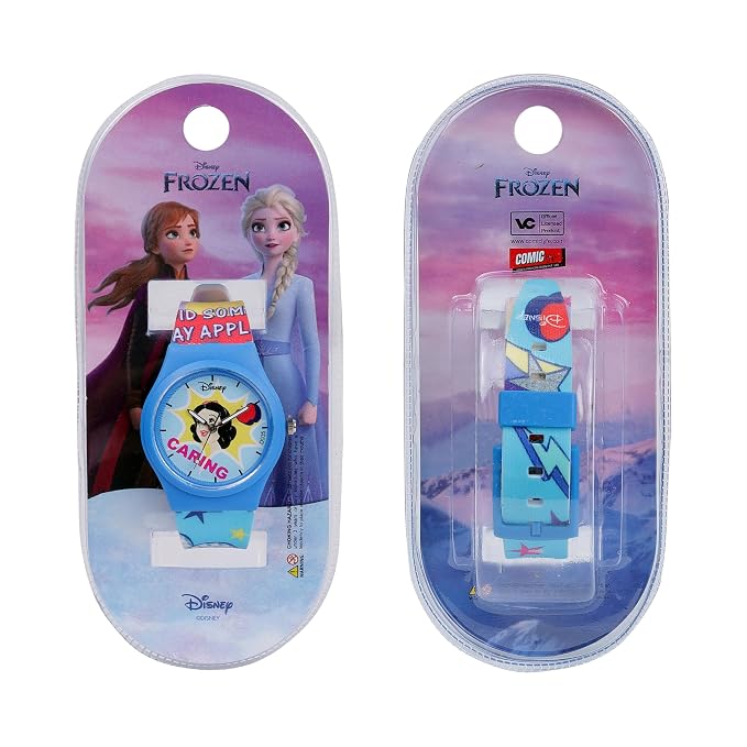 Comiclyfe Disney Princess Kids Analog Watch – Caring Blue Round Dial