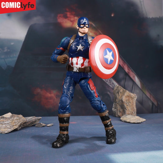 Marvel Captain America Action Figure Toy {7 Inch}