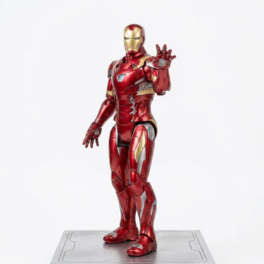 Iron Man 7 Inch Marvel Superhero Action Figure Toy with Shield