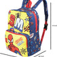 MARVEL Small 18 L Backpack Avengers Spiderman Unisex Kids Reversible School Bag | Yellow, Red and Blue (Blue, Yellow)