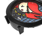 Marvel Alarm Table Clock Analogue Round Shape Alarm Watch Table Clock Small Clock for Study Table