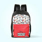 Visit the Disney Store Disney Mickey fun 17 Inch | 22 Ltrs Casual Backpack with Faux Leather Base|Black & Red - AZ151