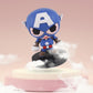 Marvel Avengers Captain America Figuring Toy for car and Decoration for Home | Blue - AZ287
