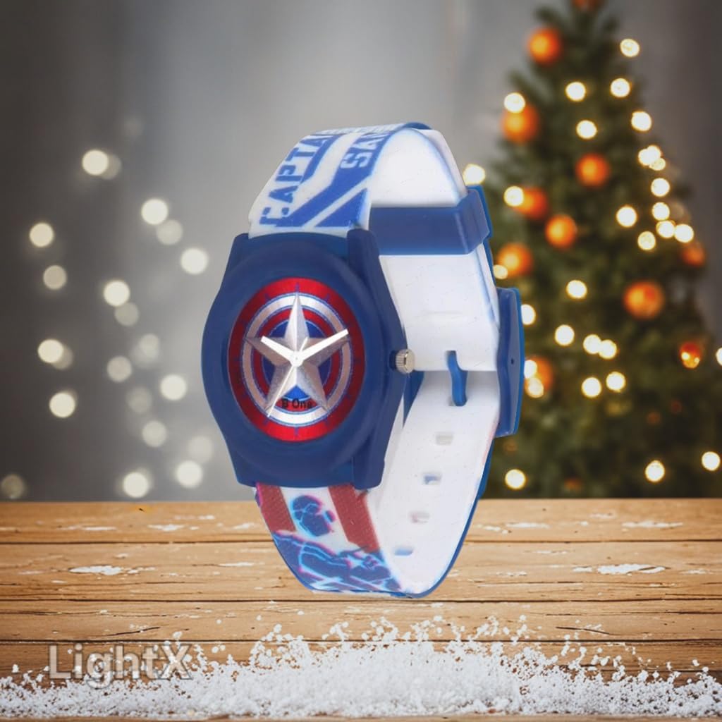 Marvel Comiclyfe Captain America Watch for Boys