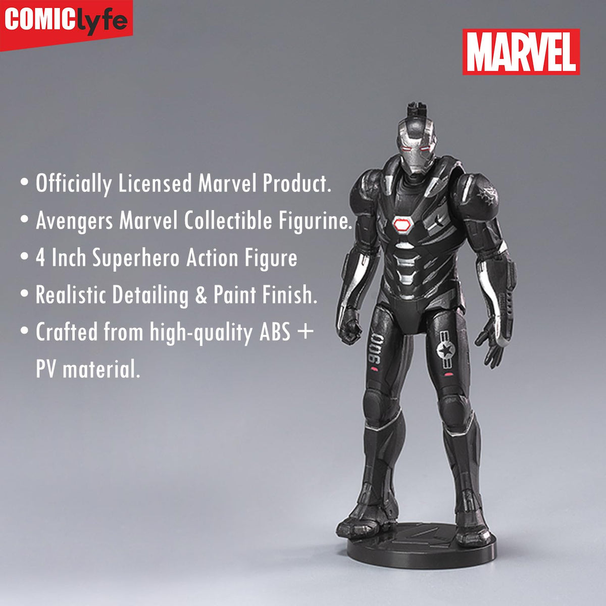 Marvel War Machine 4 Inch Superhero Action Figure Toy