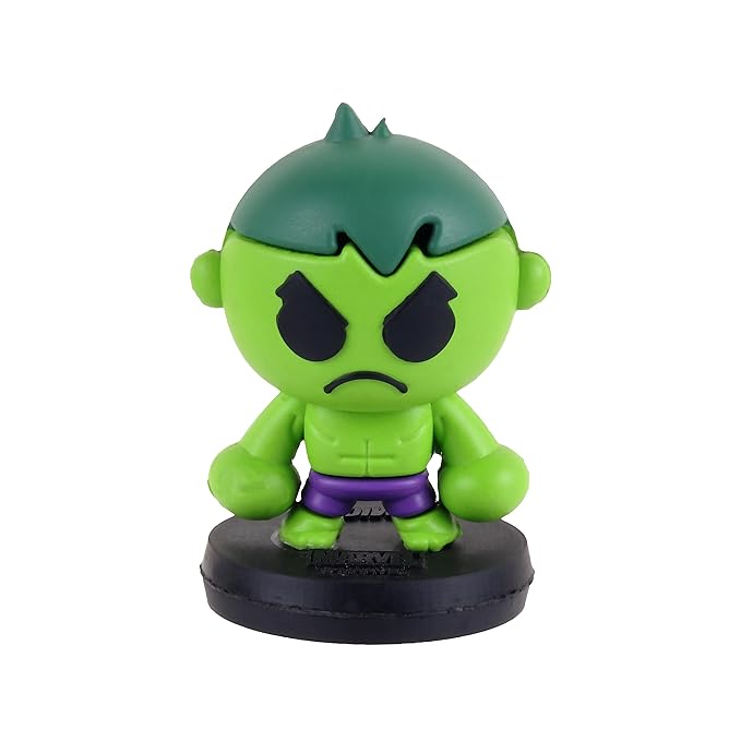 Marvel Avengers Hulk Action Figure – Anime Figurine, Collectible for Home Decor, Car Dashboard Display, Office Desk and Study Table