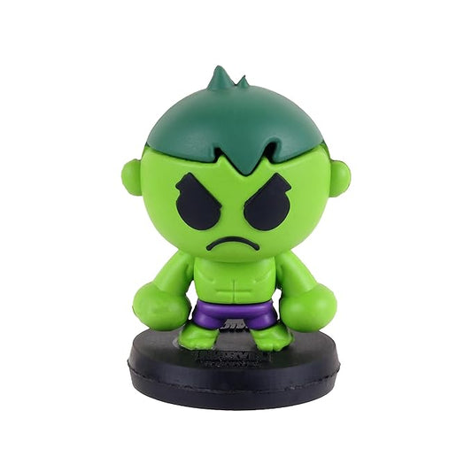 Marvel Avengers Hulk Action Figure – Anime Figurine, Collectible for Home Decor, Car Dashboard Display, Office Desk and Study Table