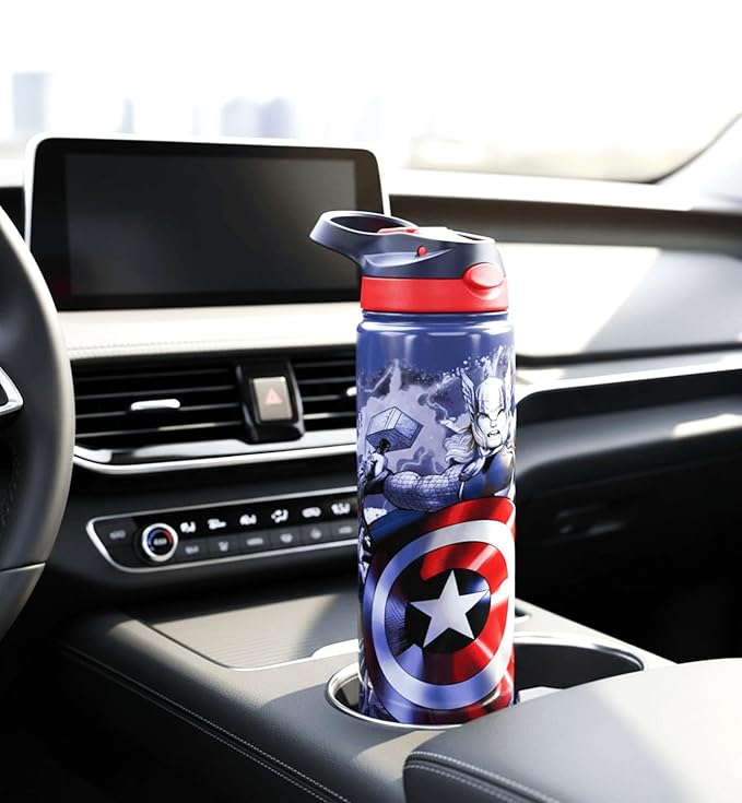 Marvel Avengers Insulated Sipper Water Bottle 750ml.
