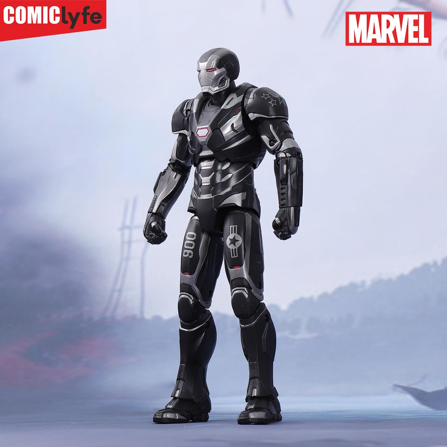 Marvel War Machine Action Figure Toy (7 Inch )