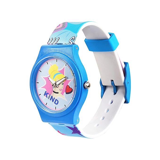 Disney Princess Wrist Watch Princess Kind Blue