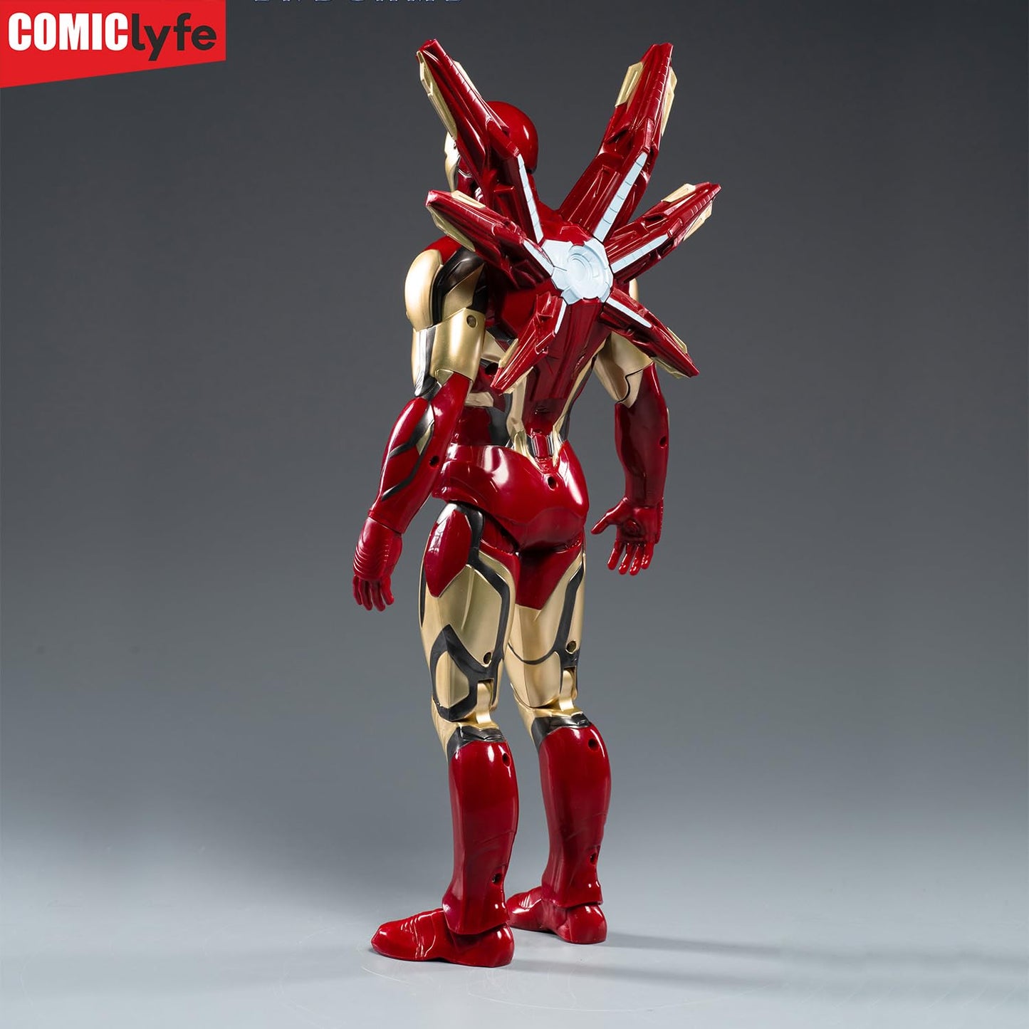 Iron Man Mark 50 Armor Marvel Action Figure Toy (14 Inch)