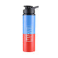 Marvel Blue & Red Stainless Steel Water Bottle-750ml