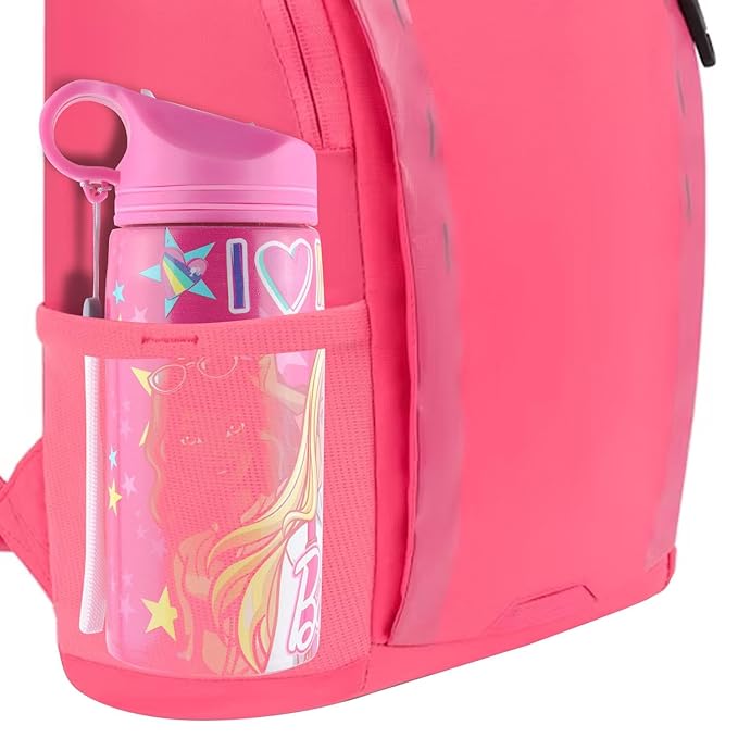 Disney Princess Stainless Steel Sipper Water Bottle for girls, Leak-Proof, BPA-Free Bottle for Girls with Carry Strap – Ideal for School, Picnic, Sports, Travel – 500ml Pink