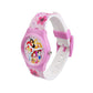 Disney Princess Kids Analog Watch – Pink Dial with Floral Strap