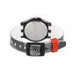 Marvel Avengers Kids Wrist Watch – Black & White Round Analog Watch with Durable Silicone Strap | Birthday Gift for Boys & Girls Ages 6 to 12 Years