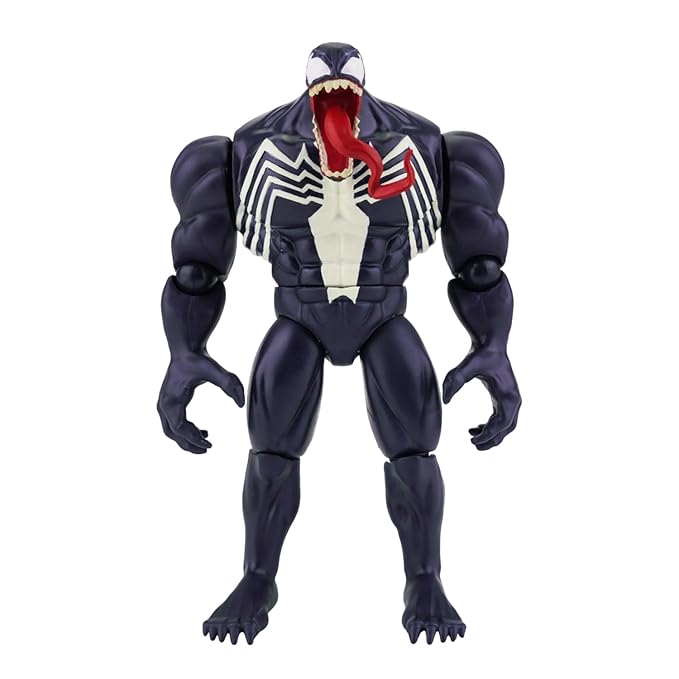 Marvel Venom 4 Inch Spiderman Universe Supervillain Action Figure Toy | Marvel Spider Universe Collectible Figurine