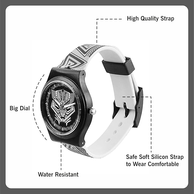 Marvel Black Panther Kids Wrist Watch