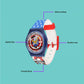 Marvel Captain America Kids Watch for Boys