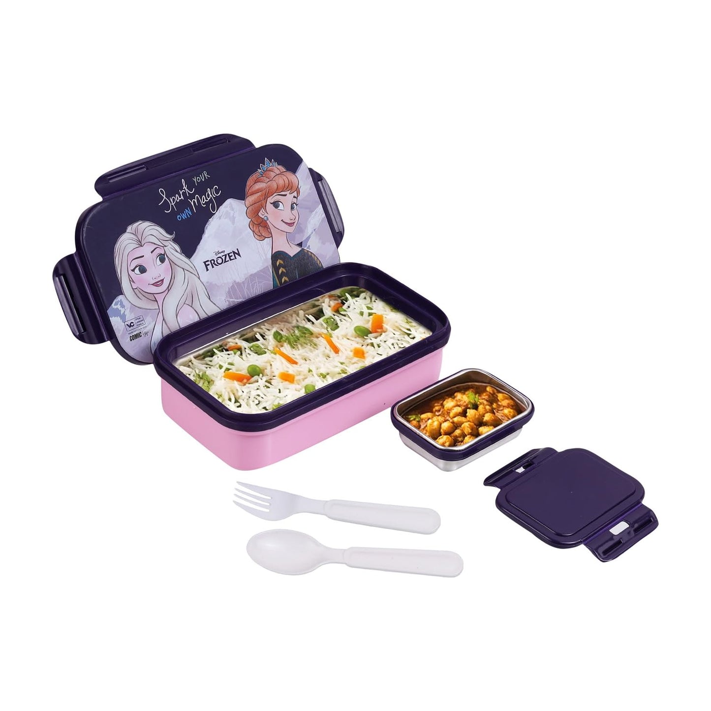 Disney Frozen Lunch Box for Kids | Anna & Elsa Print