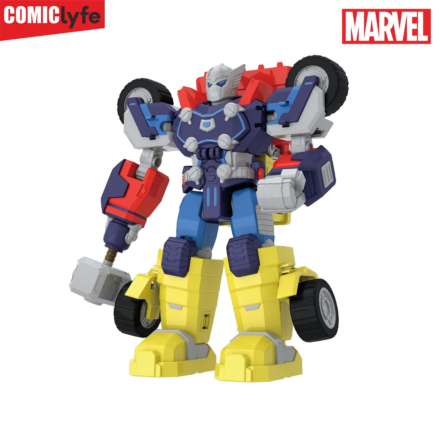 Marvel Thor Transforming Mech Suit Construction Truck