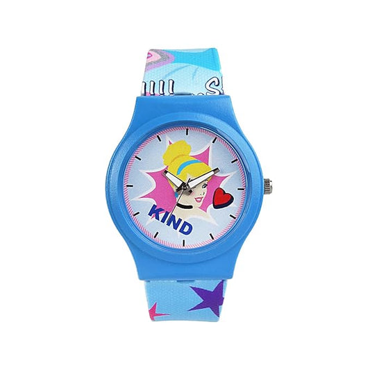 Disney Princess Wrist Watch Princess Kind Blue