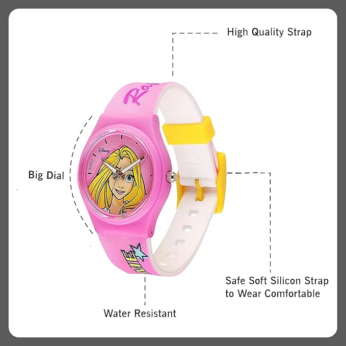 Disney Princess Kids Analog Watch for Girls