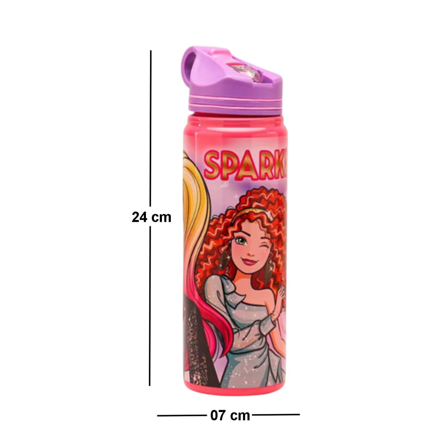 Barbie Double Wall Sipper Water Bottle for Kids & Adults