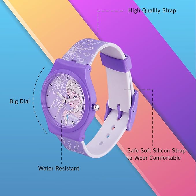 Disney Silicone Princess Watch For Kids