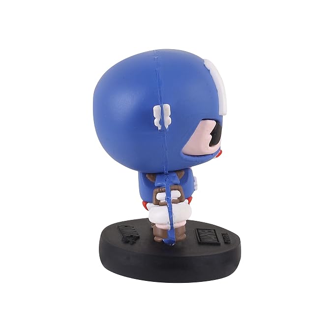 Marvel Avengers Captain America Figuring Toy for car and Decoration for Home | Blue - AZ287