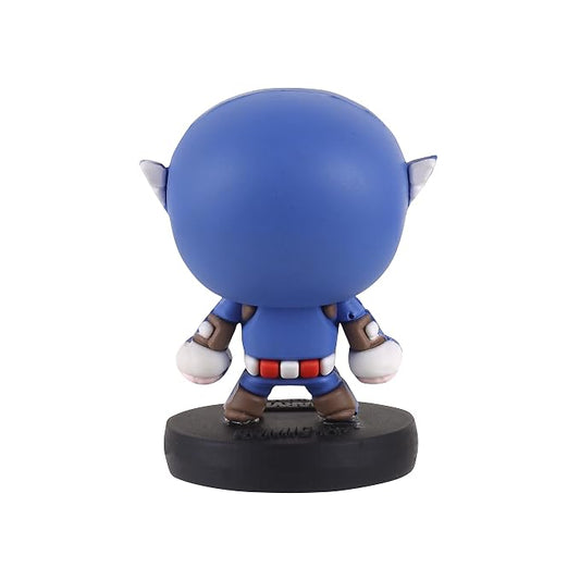 Marvel Avengers Captain America Figuring Toy for car and Decoration for Home | Blue - AZ287