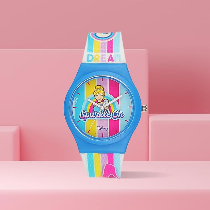 Disney Sparkle Princess Kids Analog Watch for Girls