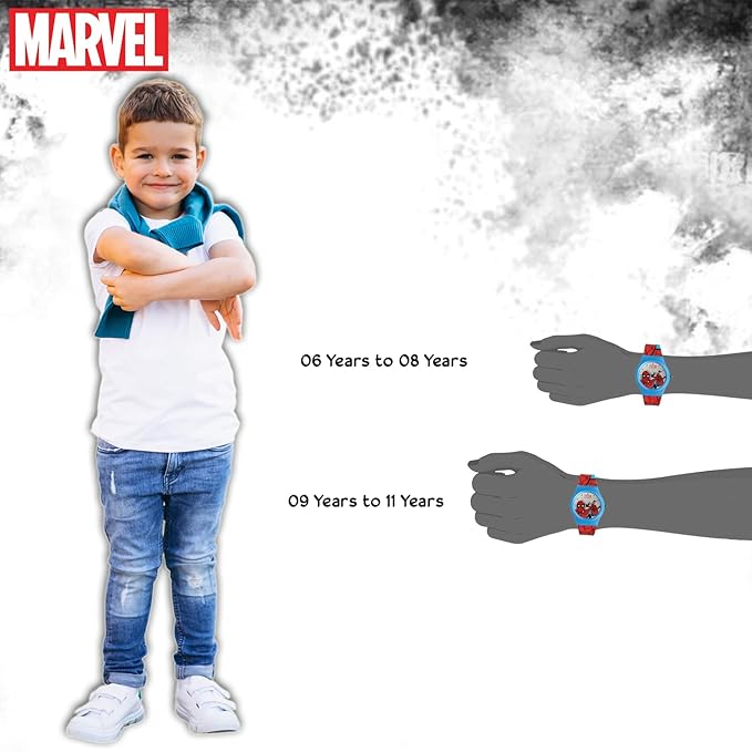 Marvel Spider Man Kids Analog Wrist Watch for Boys