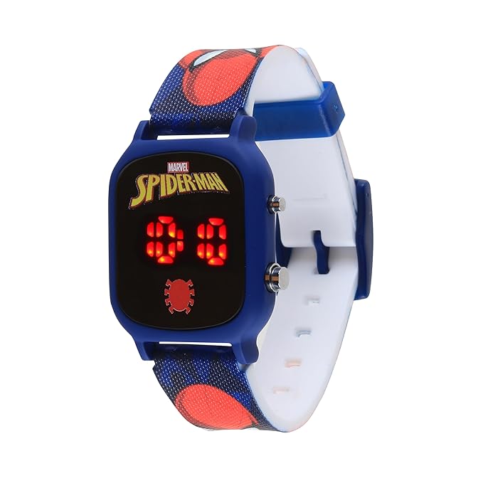 Marvel Spider-Man Kids Digital Watch with LED Display