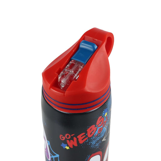 Marvel Avengers Superhero Spiderman Stainless Steel SIngle Wall Sipper Water Bottle