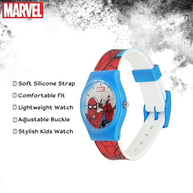 Marvel Spider Man Kids Analog Wrist Watch for Boys
