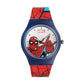 Marvel Spider Man Kids Analog Wrist Watch for Boys | Soft Silicone Strap | Lightweight Comfortable Watch for Children | Adjustable Buckle Casual Daily Wear Watch for Kids