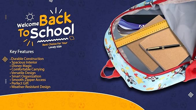 Disney Kids School Bag Soft Plush Backpacks