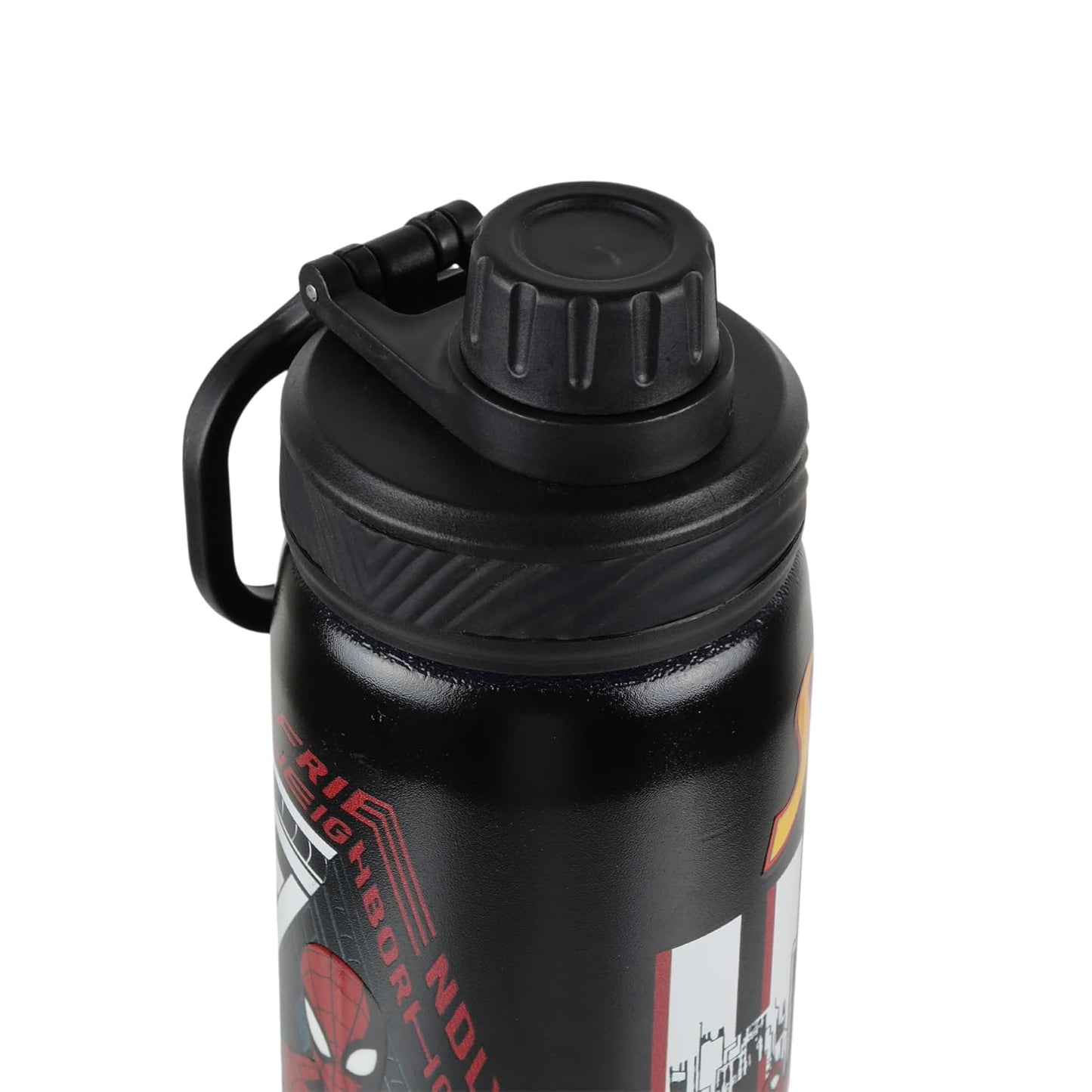 Marvel Spider-Man Stainless Steel Water Bottle for Kids & Boys 700ml