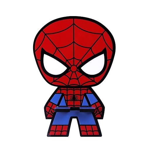 Marvel Avengers Super Hero Spider Man Mobile Stand (Red)