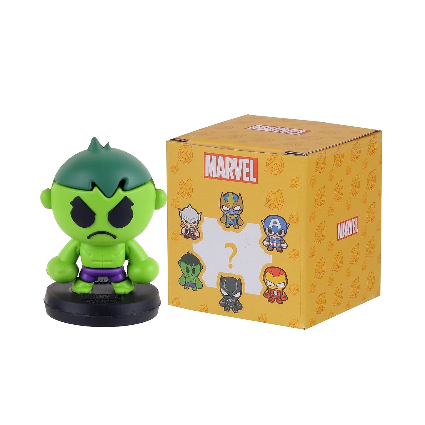 Marvel Avengers Hulk Action Figure – Anime Figurine, Collectible for Home Decor, Car Dashboard Display, Office Desk and Study Table