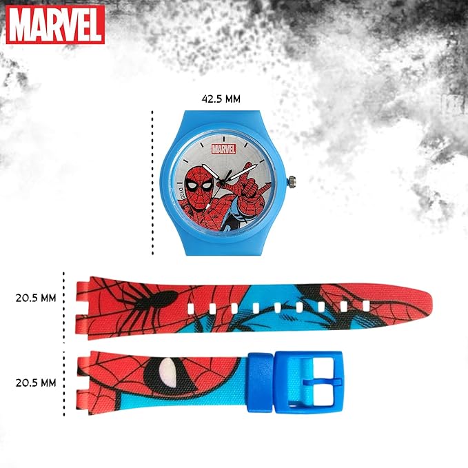 Marvel Spider Man Kids Analog Wrist Watch for Boys