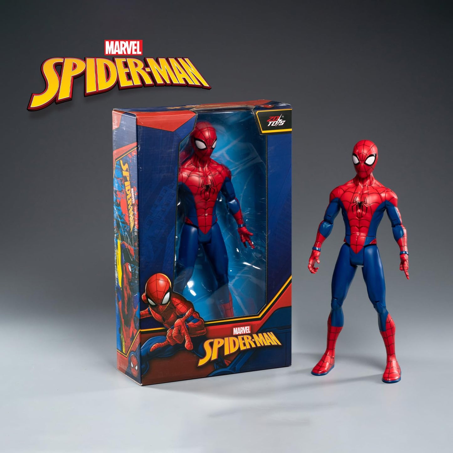 Marvel Classic Spider-Man  Marvel Action Figure Toy [14 Inch]