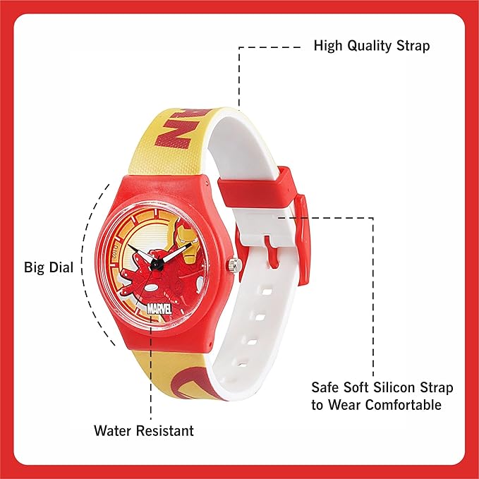 Marvel Comics Wrist Watch for Kids