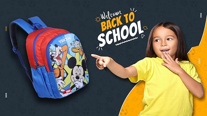 Disney Kids School Bag Soft Plush Backpacks